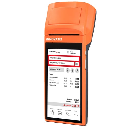 Портативный кассовый аппарат 3