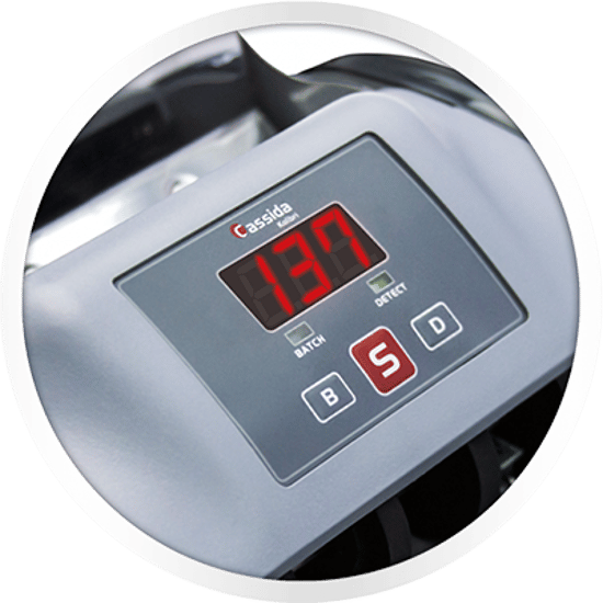Счетчик банкнот Cassida 3